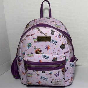 Loungefly Harry Potter Backpack - Lavender and Purple